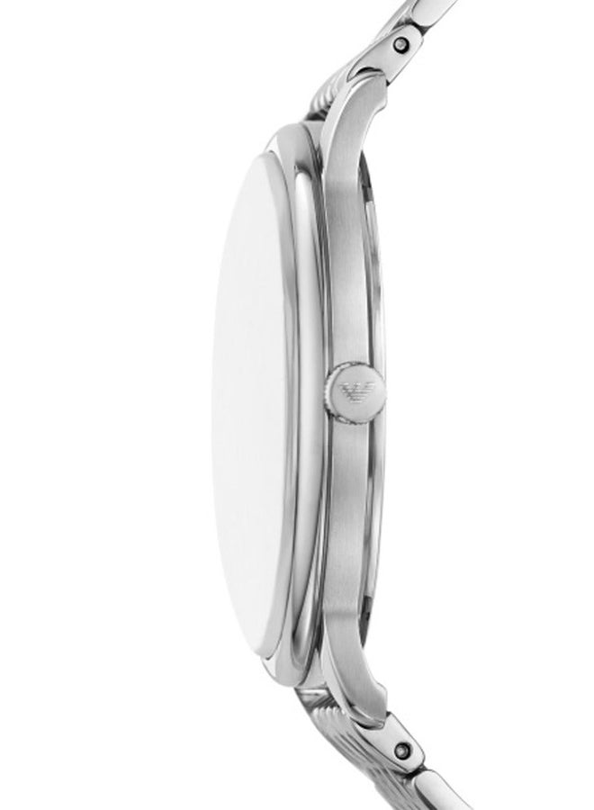 EMPORIO ARMANI Unisex Analog Round Stainless Steel Wrist Watch - Image 2